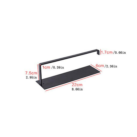 Kitchen carbon steel paper towel rack-HA00905-Veeddydropshipping