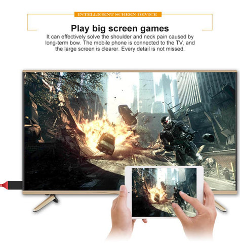 Av Hd Tv Digital Video Usb To -compatible Universal Hree-in-one Mirror Cable-PA00973-Veeddydropshipping