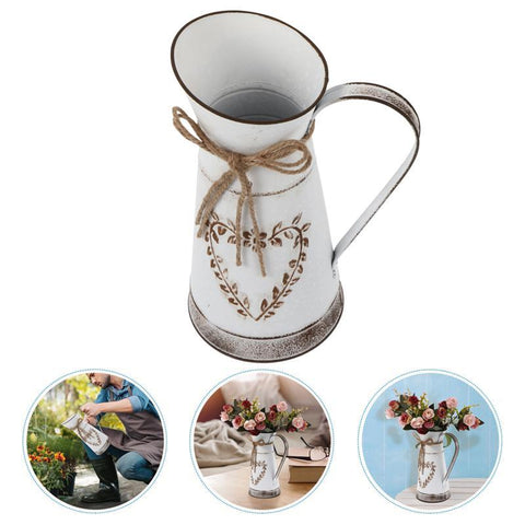 Vase Flower Metal Decor Planter Chic Pot-HA00298-Veeddydropshipping