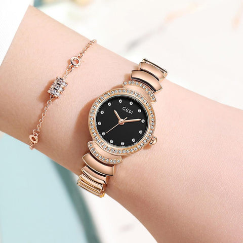 Luxury Waterproof Stainless Steel Bracelet Watch for Women,-JW01091-Veeddydropshipping