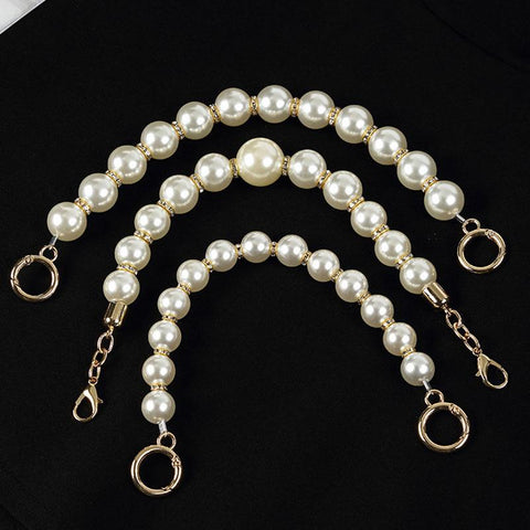 Pearl Bags Chains All-match Handbag Belts Lady Shoulder-BS00759-Veeddydropshipping