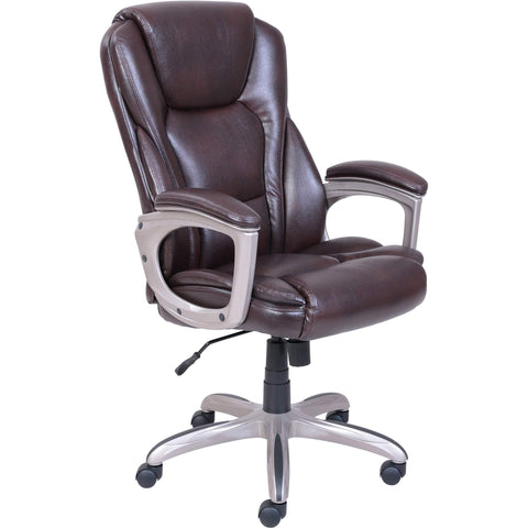 Heavy-Duty Bonded Leather Commercial Office Chair-HA01603-Veeddydropshipping