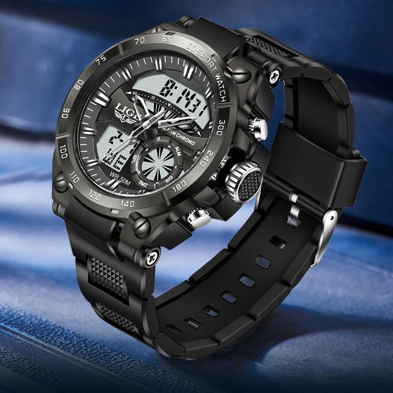 Waterproof Wristwatch  Quartz Clock Sports Watch for Men-JW00830-Veeddydropshipping