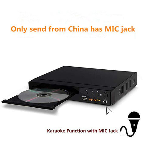 Mini USB RCA DVD Player Region LED Display-Veeddydropshipping