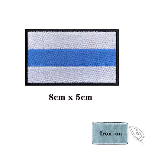 Republic Of Belarus Flag Armband Embroidered Patch Hook-HA00186-Veeddydropshipping