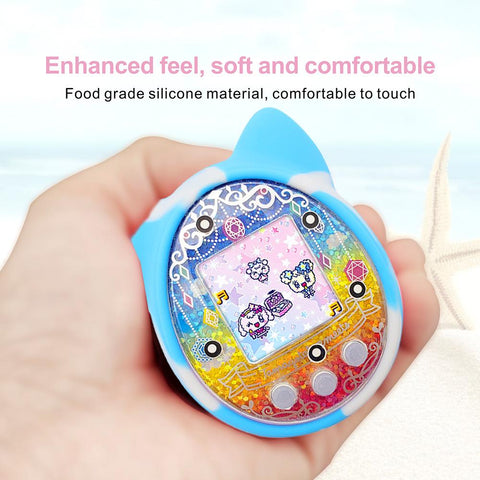 Soft Silicone Protective Cover For Tamagotchi Meets/4U/4U+/Mix/PS Electronic Pet -CE01439-Veeddydropshipping