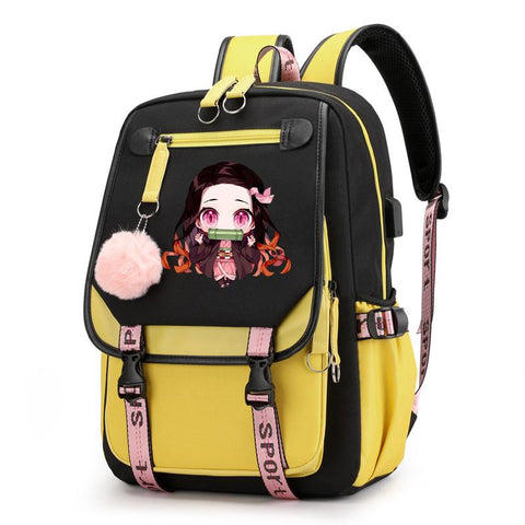 Kawaii Cartoon School Bag for Adults Large Capacity Manga To Travel-BS00026-Veeddydropshipping