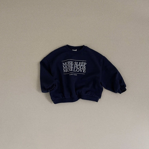 2022 Autumn New Children Sport Long Sleeve T-shirt Boy Baby Simple Letter-TB00932-Veeddydropshipping