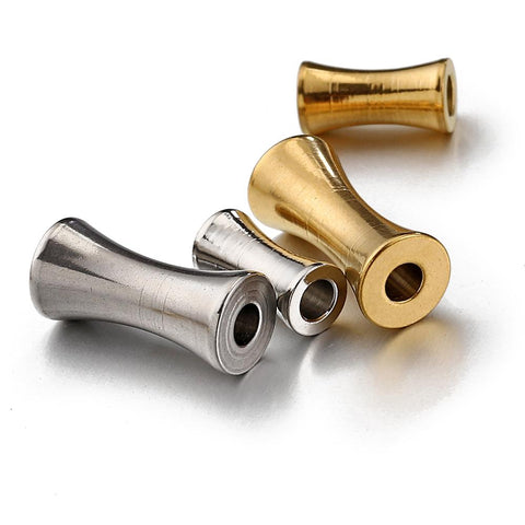 Steel Tube Spacer Beads  Charms for Necklace Making DIY-JW01633-Veeddydropshipping