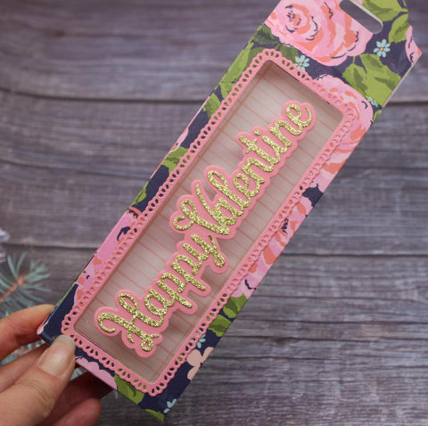Box Metal Stencils for DIY Scrapbooking Paper Cards-HA00121-Veeddydropshipping