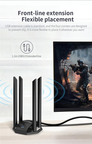 USB Adapter Wireless Network Card-CO01371-Veeddydropshipping