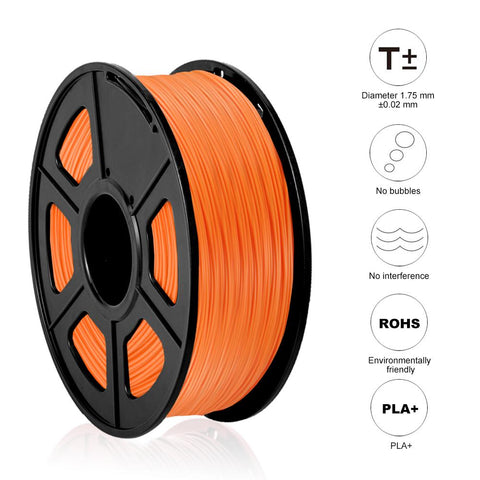 1.75mm 1KG 2.2LBS PLA+DIY 3D printing material with scroll 3D printing-Veeddydropshipping