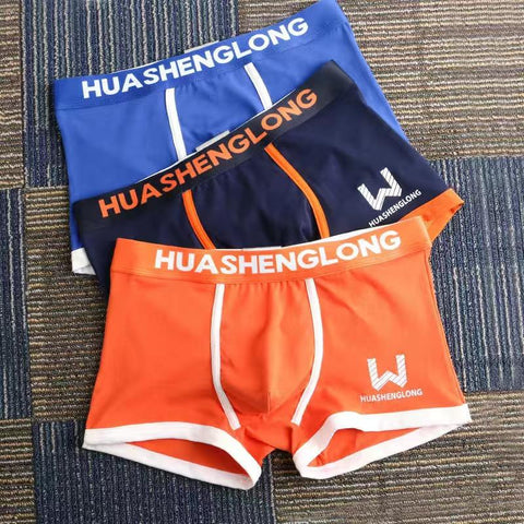 Man Panties Cotton Soft Short Boxer Mens Breathable-MF01425-Veeddydropshipping