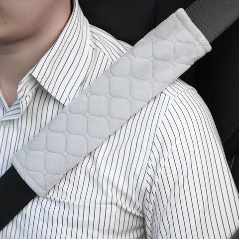 Seat Belt Covers Warm Plush Safety Belts Shoulder Protection-AM01433-Veeddydropshipping