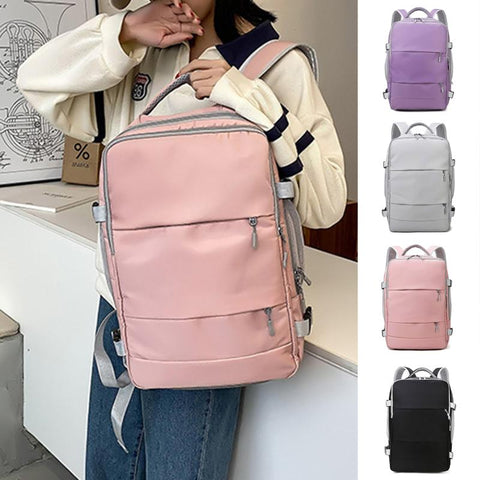 Repellent Anti-Theft Stylish Casual Daypack Bag with Luggage Strap-BS00039-Veeddydropshipping