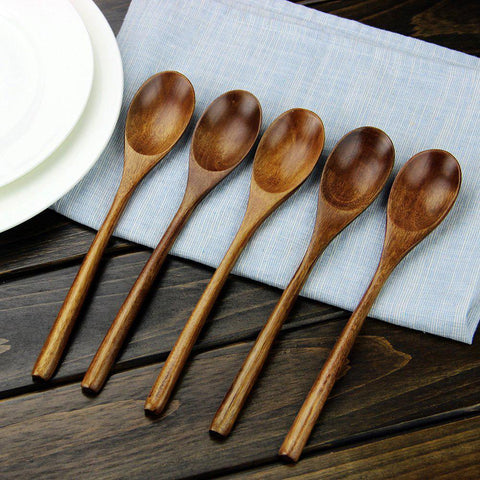 Wooden Soup Spoon and Fork Tableware-HA01305-Veeddydropshipping