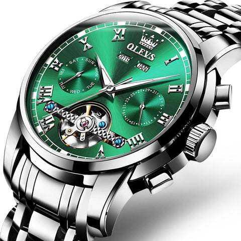 Mechanical Watches Automatic Watch Men Stainless Steel -JW00614-Veeddydropshipping