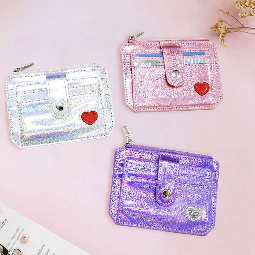 Credit Card Holder Crystal Color Multi Card Slim Wallet Bus ID-BS00613-Veeddydropshipping
