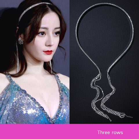 Bling Bling Rhinestone Hairbands for Women -JW00449-Veeddydropshipping