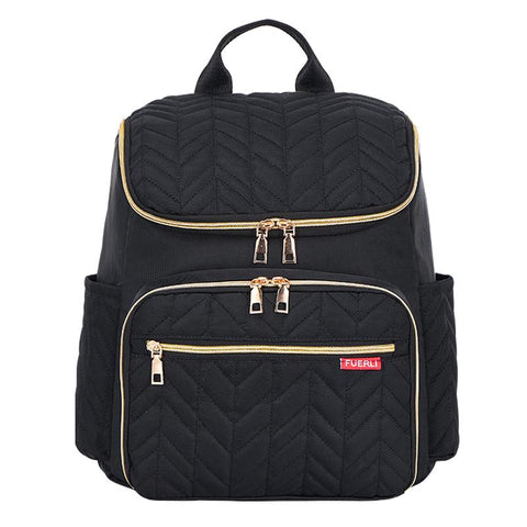 Bags Function Large Capacity Diaper Bag Embroidery Waterproof and-BS00054-Veeddydropshipping