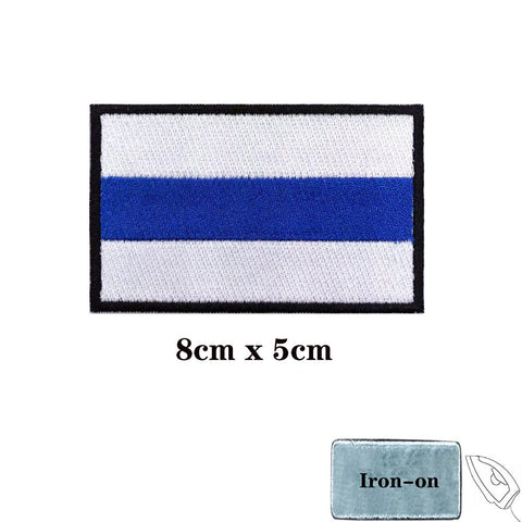 Republic Of Belarus Flag Armband Embroidered Patch Hook-HA00186-Veeddydropshipping