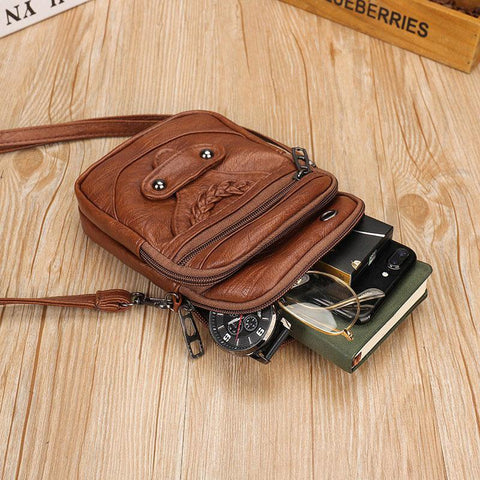 Small Shoulder Bag For Women Vintage Crossbody Bag Cash Purse-BS00359-Veeddydropshipping