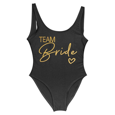 Bride Swimsuit Women 2023 New Team Bride One-Piece Swimwear -OS00260-Veeddydropshipping