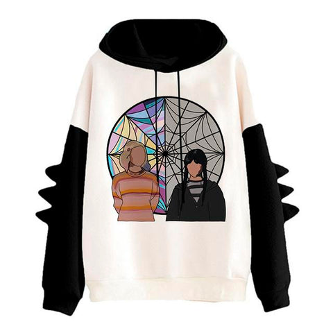 Hoodies Academy Sweatshirts Aesthetic Hooded Female Tracksuit-WF00279-Veeddydropshipping