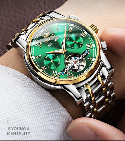 Watches for Men Luxury Automatic Mechanical Waterproof -JW00607-Veeddydropshipping