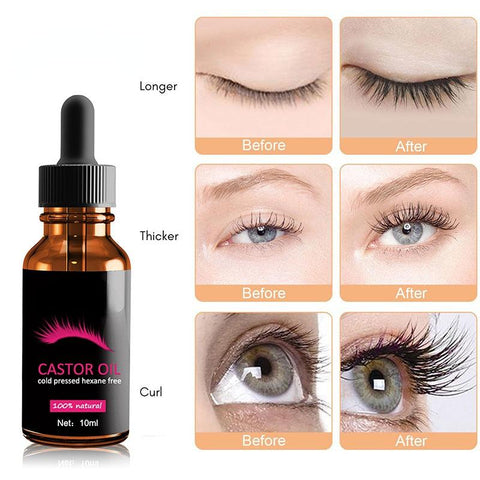 Eyelash Growth Serum Castor Oil Longer Fuller-BH00602-Veeddydropshipping
