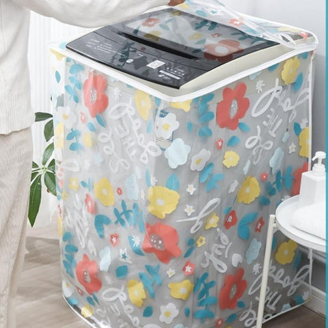 Washing Machine Dust Cover Sunscreen Proof Cover-HA01121-Veeddydropshipping