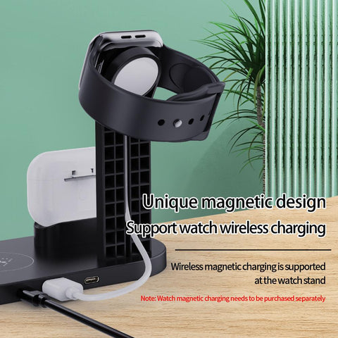 100W 8 in 1 Qi Wireless Charging Induction Charger Stand For iPhone-PA01079-Veeddydropshipping