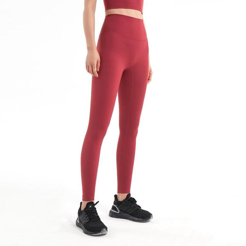 Colors Naked Feeling Yoga Leggings Women Sports Pants Tights Seamless Sport Femme -OS00829-Veeddydropshipping