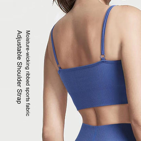 Seamless Yoga Set Gym Suits With Shorts Crop Top Sexy Bra  Women's Pants 2 Pieces-OS00758-Veeddydropshipping