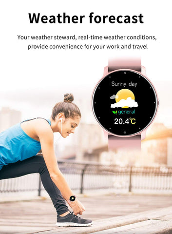 Tracker Weather Display Waterproof Sport Bluetooth Call Smartwatch -JW00793-Veeddydropshipping