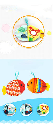 Baby Books Cute Cartoon Puzzle Baby Cloth Book Doll Washed High Quality-TB00551-Veeddydropshipping