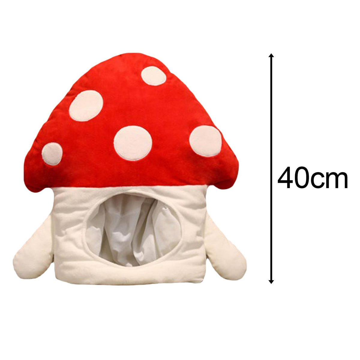 Novelty Costume Headgear Cosplay Headband Beanie Winter Hat Mushroom-Veeddydropshipping-1
