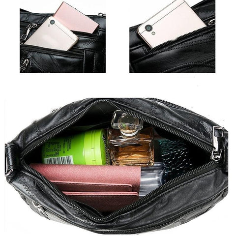 Shoulder Handbags And Purses Flowers Multi-pocket Crossbody-BS00159-Veeddydropshipping