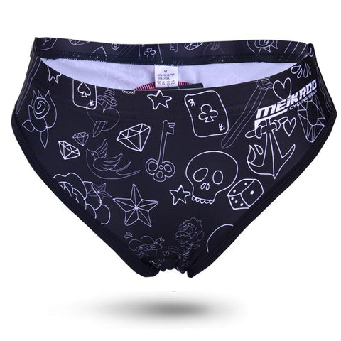 Cycling Underwear Graffiti Print Panties Mountain Bike Women&#39;s Underwear -OS00917-Veeddydropshipping