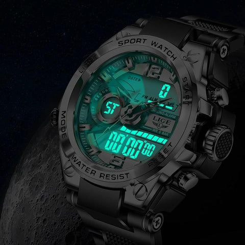 Waterproof Wristwatch Quartz Clock Sport Watch  Men -JW00654-Veeddydropshipping