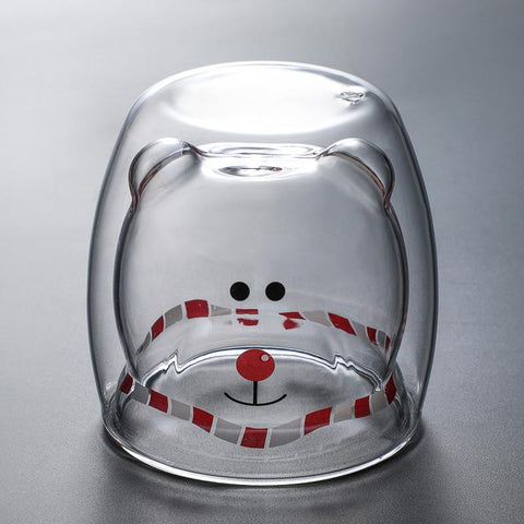 Double Wall Glass Mug Coffee Cup-HA01285-Veeddydropshipping