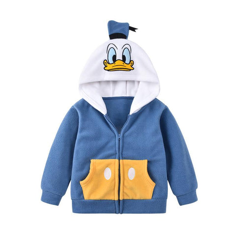 Mickey Baby Girls Boys Cartoon Keep Warm Hoodie Coat Autumn and Winter Baby-TB01025-Veeddydropshipping