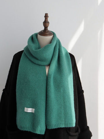 female version knitted wool scarf-WF01240-Veeddydropshipping