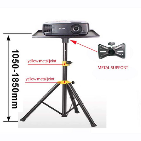 DL-PS3B 60KG 1050-1850mm universal projector tripod stand laptop floor-CE00864-Veeddydropshipping