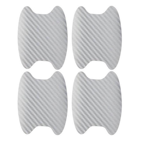 4pcs/Set Carbon Fiber Texture Car Door Handle Cup Scratch Protective-AM00073-Veeddydropshipping