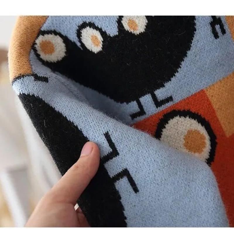 Children Cartoon Cardigan Sweater Boys Clothes Kids-Veeddydropshipping