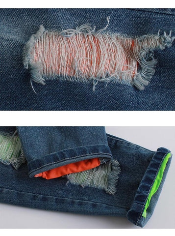 1-5T Baby Pants Boys Girls Jeans Spring Autumn Stretchy Denim trousers Children Clothes Toddler Clothing Babe Jeans Pants