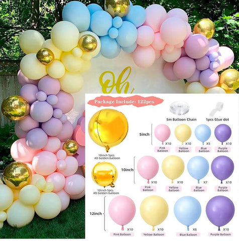 Macaron Balloon Garland Arch Kit Wedding-HA00601-Veeddydropshipping