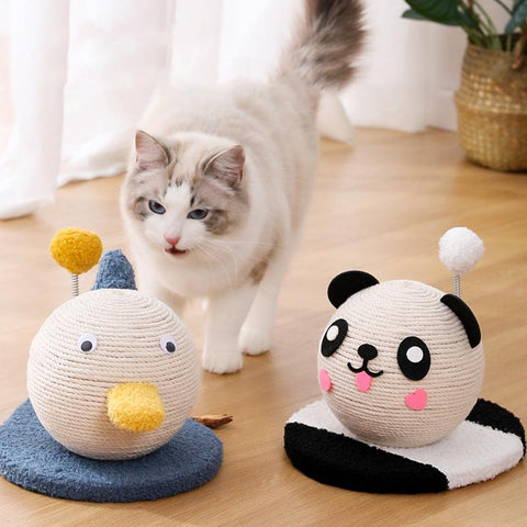 Cat Scratch Board Cartoon Pet Sisal Scratching-HA01433-Veeddydropshipping