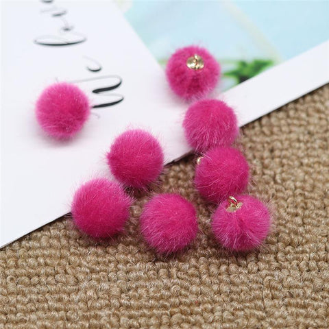 Imitation Mink Hair Plush Balls DIY Craft Supplies-HA00061-Veeddydropshipping